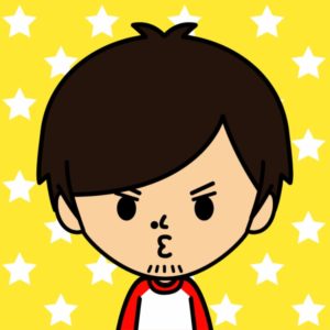 たな先生　似顔絵